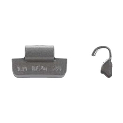 I7Z Type Zinc Clip-on Coated Wheel Weight 3-1/2 oz BOX OF 25