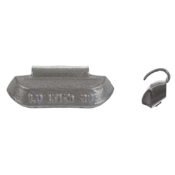 LT1Z Type Zinc Clip-on Coated Wheel Weight 1/2 oz BOX OF 25