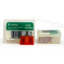 Littelfuse ATO 40 pack of 5 40amp Fast-Acting Automotive Blade Fuse