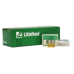 Littelfuse ATO 5 Box of 100 5amp Fast-Acting Automotive Blade Fuse