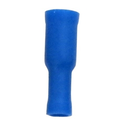 Female Insulated Vinyl Blue Bullet .156 TMR ST140-100 Bag of 100