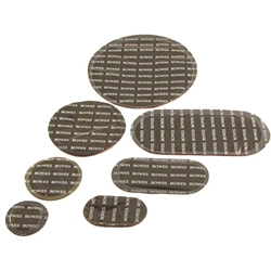 1-1/4" Mini Round Tire Patch Feather Edge Box of 100
