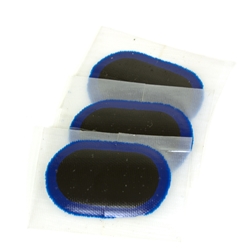 1-1/8" x 1-5/8" Mini Oval Euro Style Tube Repair Patch Box of 50