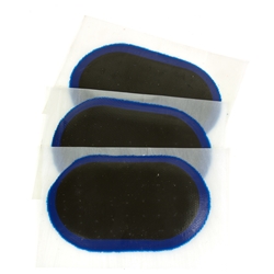 1-1/2" x 2-1/2" X-Small Oval Euro Style Tube Repair Patch Box of 50