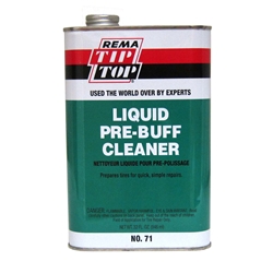Rema Tip Top Pre Buff Cleaner 32 oz Spout Can BOWES RTC 71