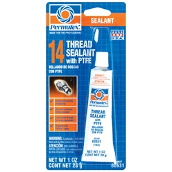 Permatex 80631 Thread Sealant with PTFE 1 oz. tube, carded