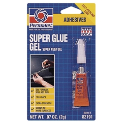 Permatex 82191 Super Glue Gel 2 g tube