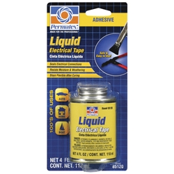 Permatex 85120 Liquid Electrical Tape 4 oz. brush-top can