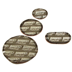 1 1/2 x 2 1/2 Inch Small Oval All Purpose Radial Patch Box of 50
