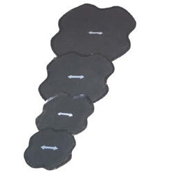 4.5" Reinforced Large Bias-ply Tire Repair Patch RT-11 Box of 10