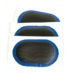 1-7/8" x 3" Small Oval Euro Style Tube Repair Patch Pack of 40