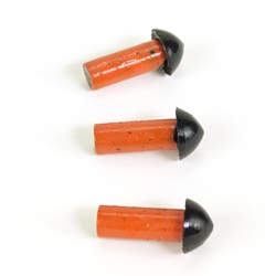7/16 inch Mushroom Style Orange Tire Plug Insert Box of 15