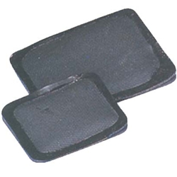 1-11/16" x 3" inch Center Reinforced Radial Patch Small Oval Box of 10