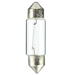 CEC Miniature Bulb 3423 T4 FESTOON 12V 5W 13X37MM Box of 10