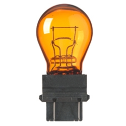 CEC Miniature Bulb 4157NALL S8 WEDGE 12.8/14.0V Natural Amber LONG LIFE Box of 10
