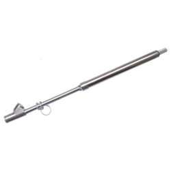 Straight-On, 2-Sided Metal Bar 10 - 150 psi BOWES TG 11045