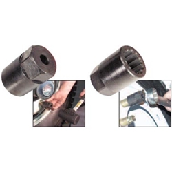 Dual Wheel Lug Stud Remover Fits 13/16" sq. inner nut Ken Tool 30165